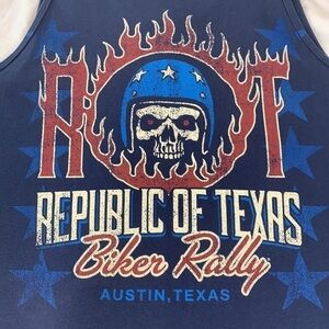 Republic of Texas biker rally tank top large
